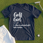 Golf Girl Script Tee