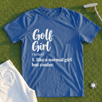 Golf Girl Script Tee