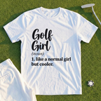 Golf Girl Script Tee