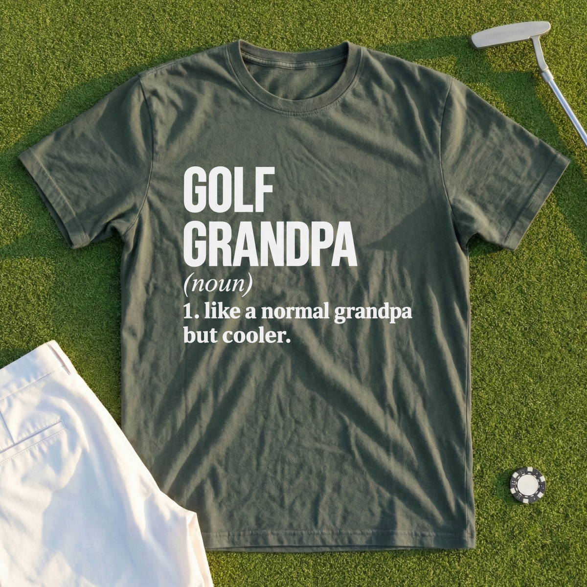 Golf Grandpa Tee