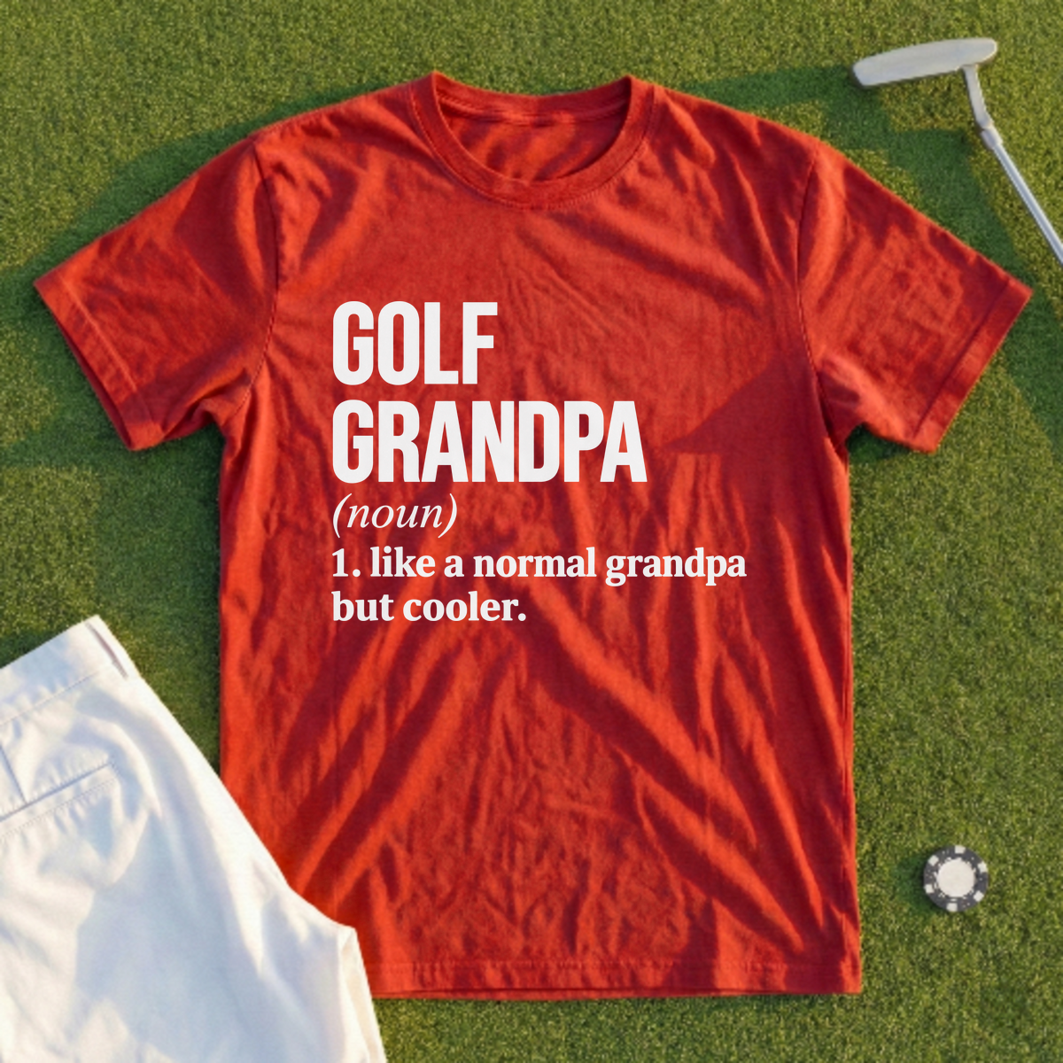 Golf Grandpa Tee