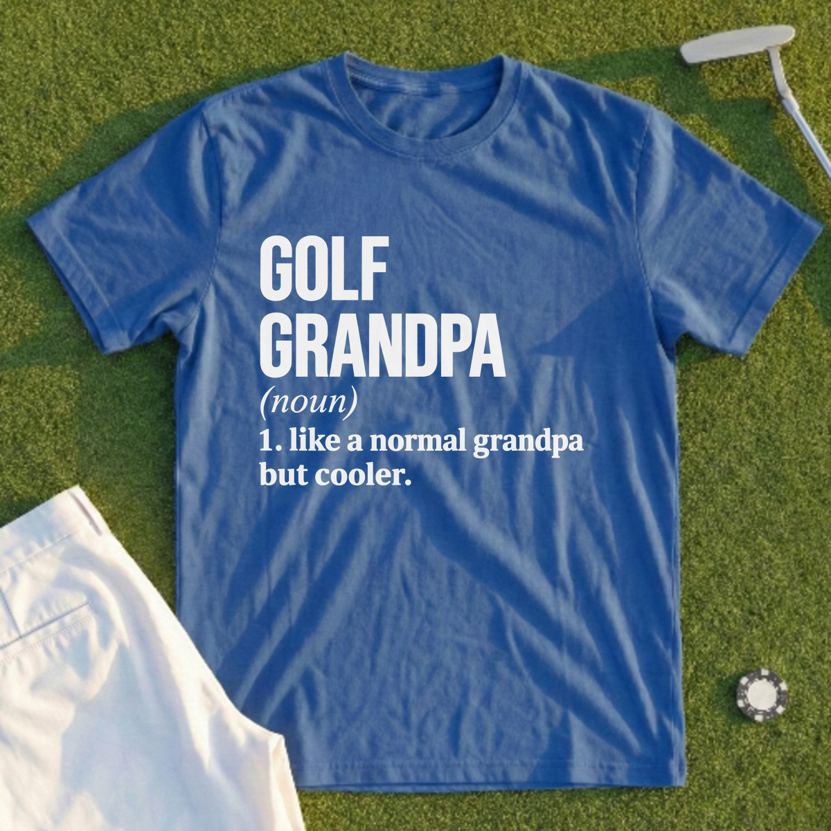 Golf Grandpa Tee