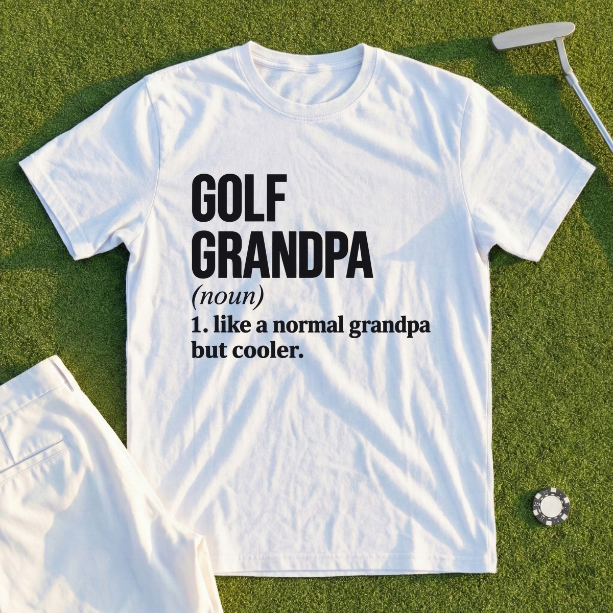 Golf Grandpa Tee