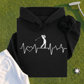 Golf Heartbeat Line Hoodie