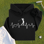 Golf Heartbeat Line Hoodie
