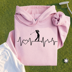 Golf Heartbeat Line Hoodie