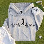 Golf Heartbeat Line Hoodie