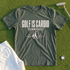 Golf Is Cardio, Pulse Line Walker Tee