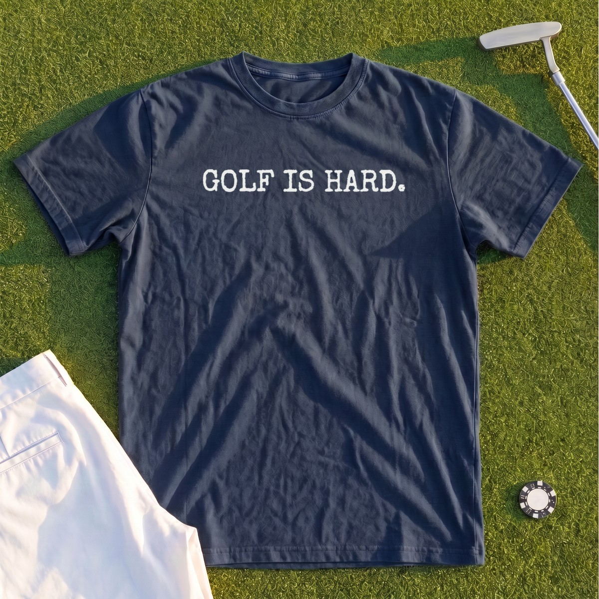 Golf Is Hard Premium Tee