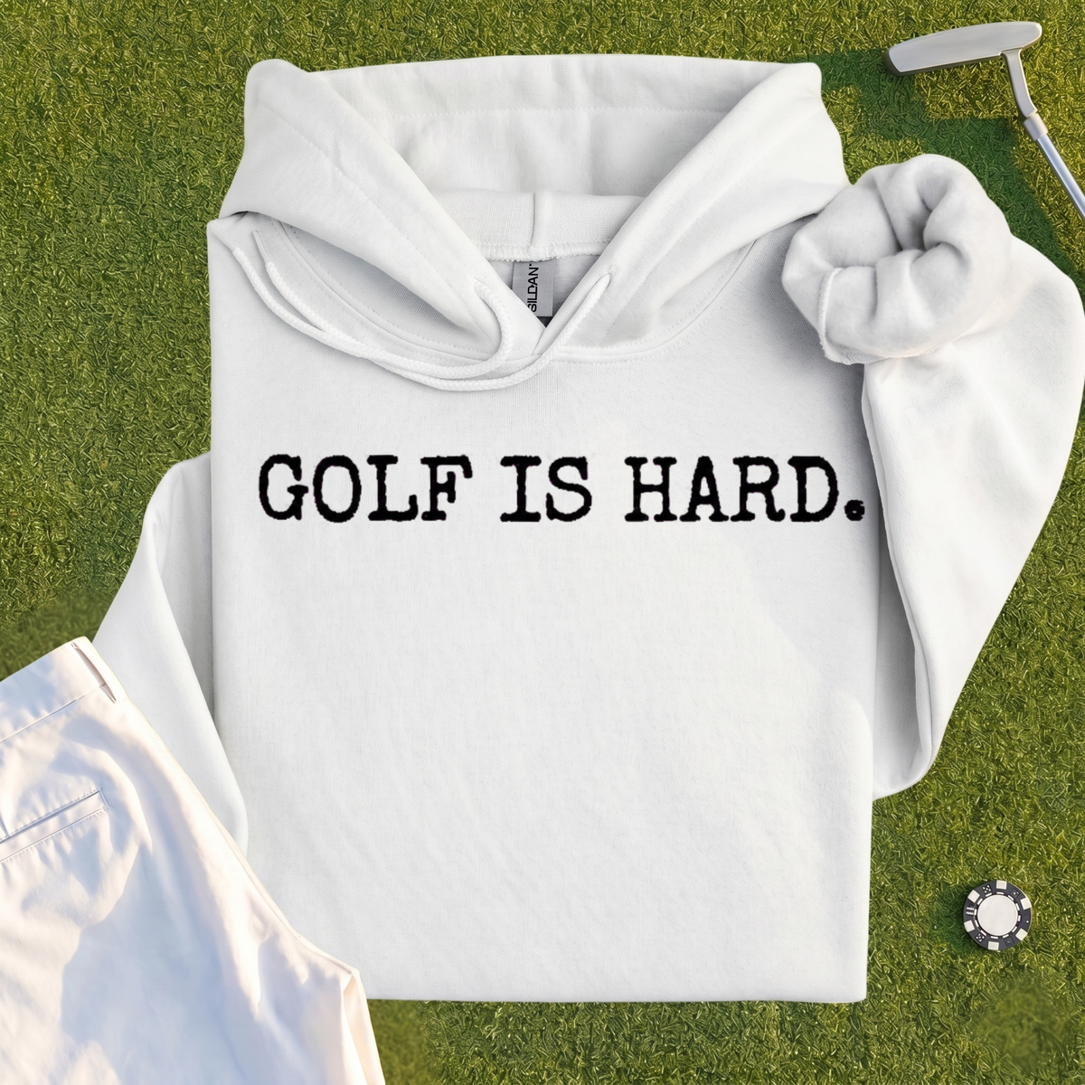 Golf Is Hard Hoodie
