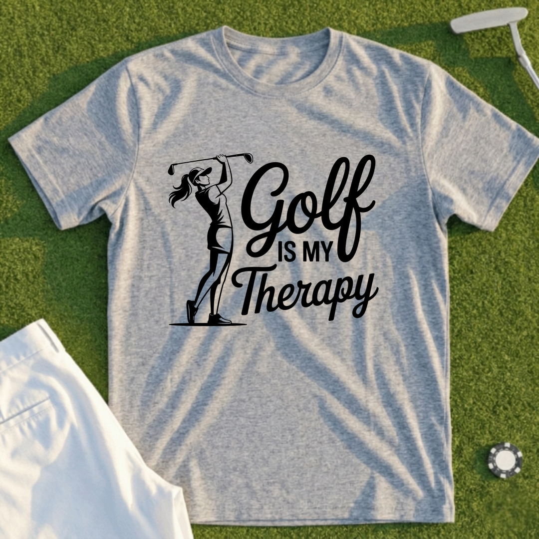 Golf Is My Therapy Tee
