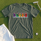 Golf Swing Bears Christmas Tee