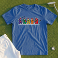 Golf Swing Bears Christmas Tee