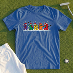 Golf Swing Bears Christmas Tee