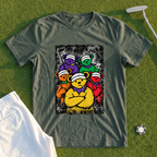 Golf Swing Bears Gang Portrait Tee