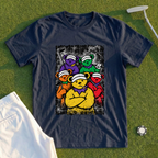 Golf Swing Bears Gang Portrait Tee