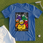 Golf Swing Bears Gang Portrait Tee