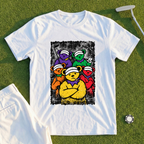 Golf Swing Bears Gang Portrait Tee