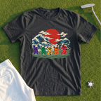 Golf Swing Bears Great Wave Tee
