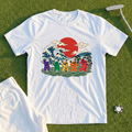 Golf Swing Bears Great Wave Tee