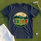 Golf Swing Bears Park Badge Tee