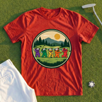 Golf Swing Bears Park Badge Tee