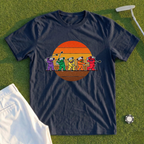 Golf Swing Bears Sunset Tee