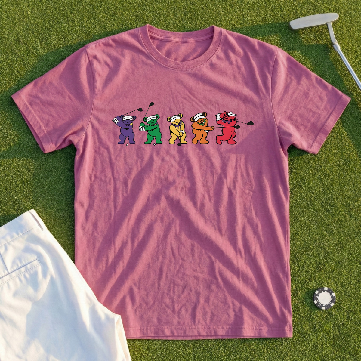Golf Swing Bears Tee