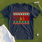 Golf Swing Bears Ugly Sweater Tee