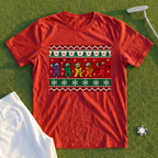 Golf Swing Bears Ugly Sweater Tee