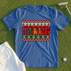 Golf Swing Bears Ugly Sweater Tee