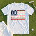 Golf Tee American Flag Tee