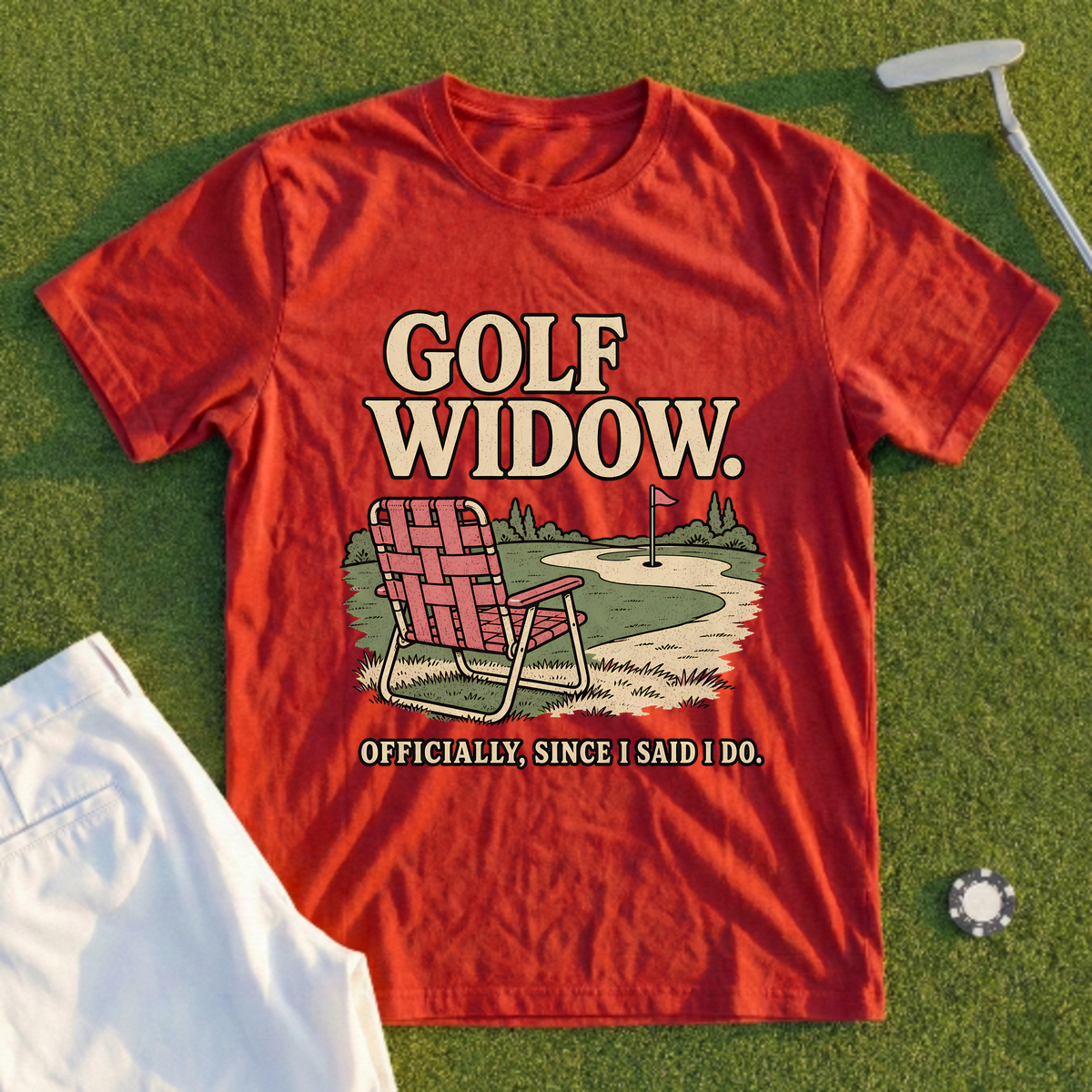 Golf Widow, Officially Tee