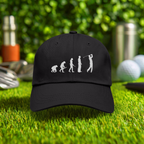 Golfer Evolution Embroidered Hat