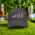 Golfer Evolution Embroidered Hat