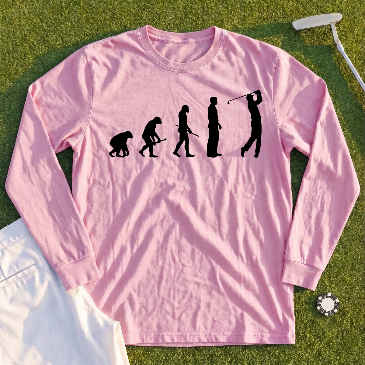 Golfer Evolution Long Sleeve Tee
