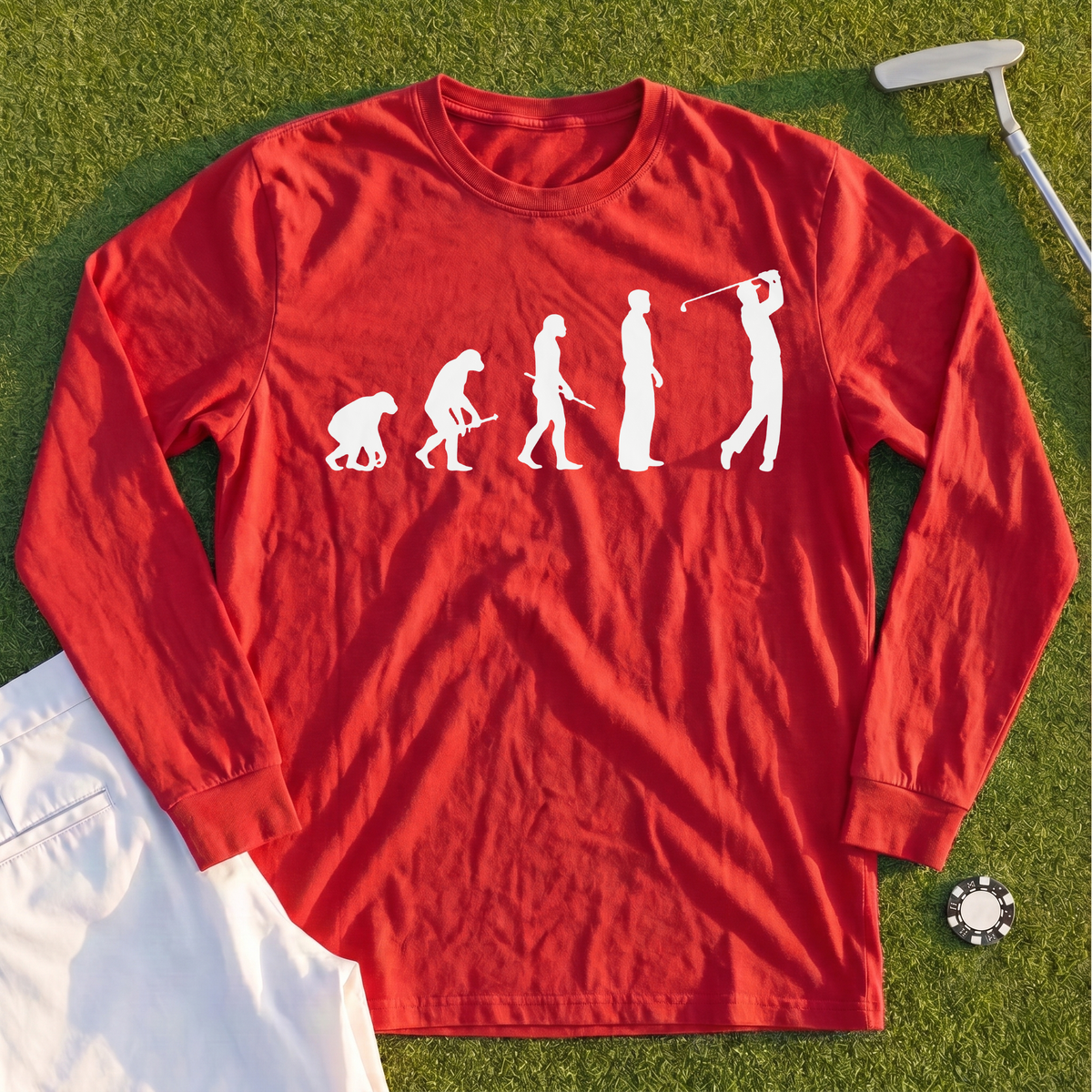 Golfer Evolution Long Sleeve Tee