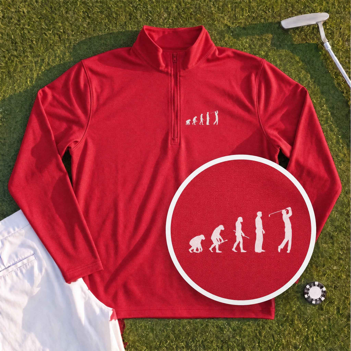 Golfer Evolution Quarter Zip