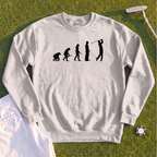 Golfer Evolution Sweatshirt