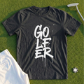 Golfer, Graffiti Drip Tee