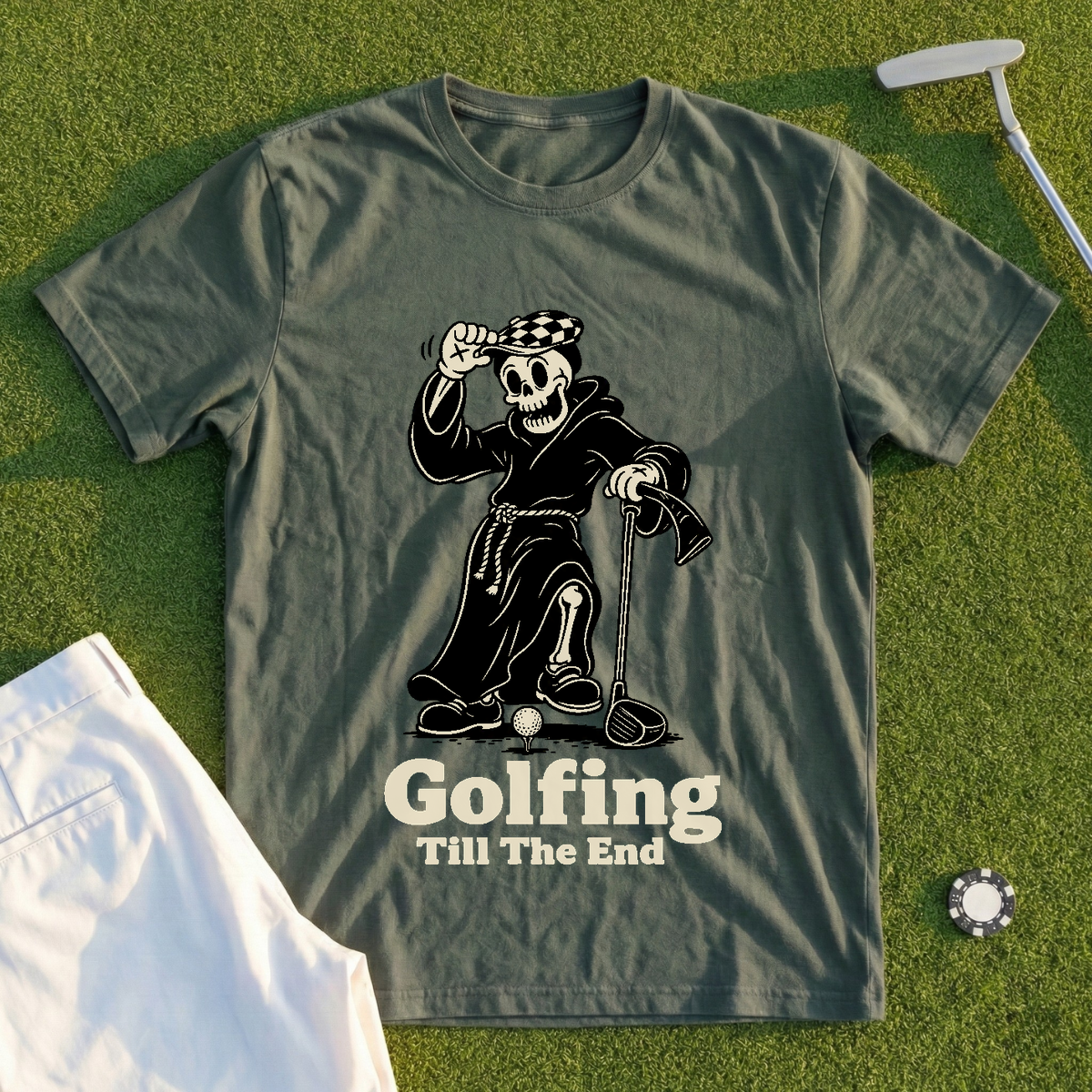 Golfing Till The End Tee