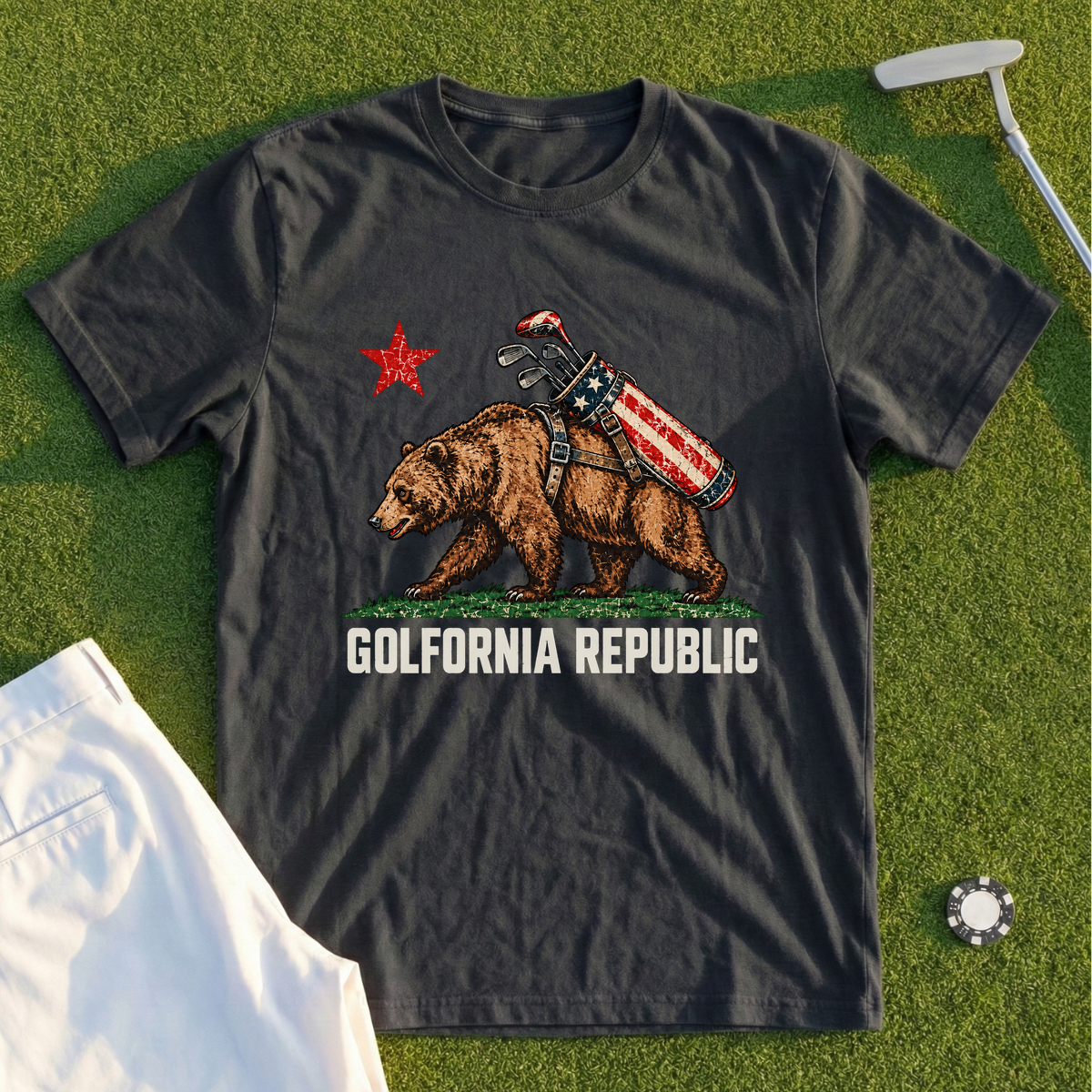 Golfornia Republic Tee