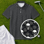 Gothic Roses Performance Print Polo