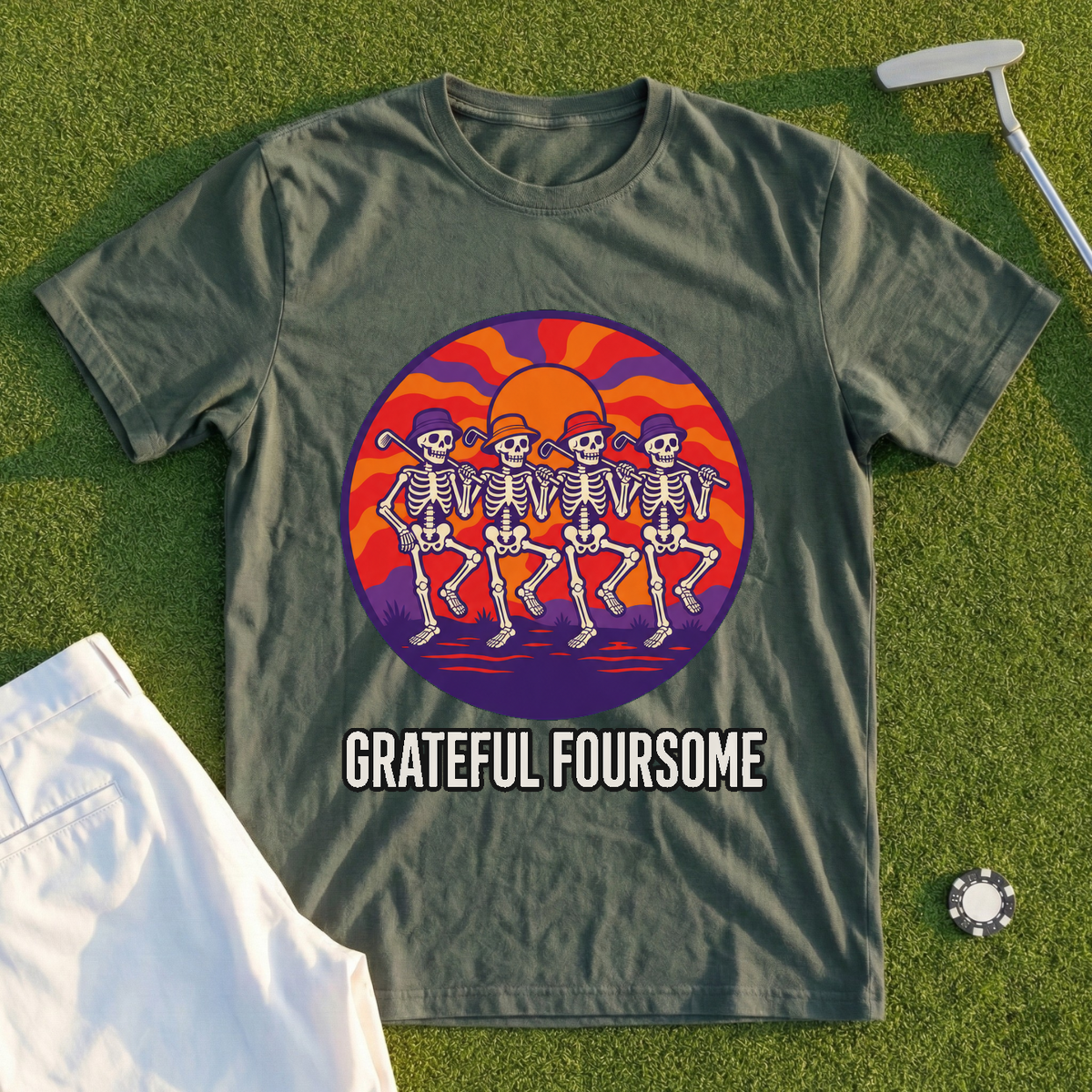Grateful Foursome Tee