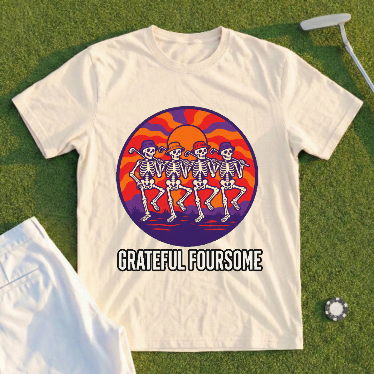 Grateful Foursome Tee