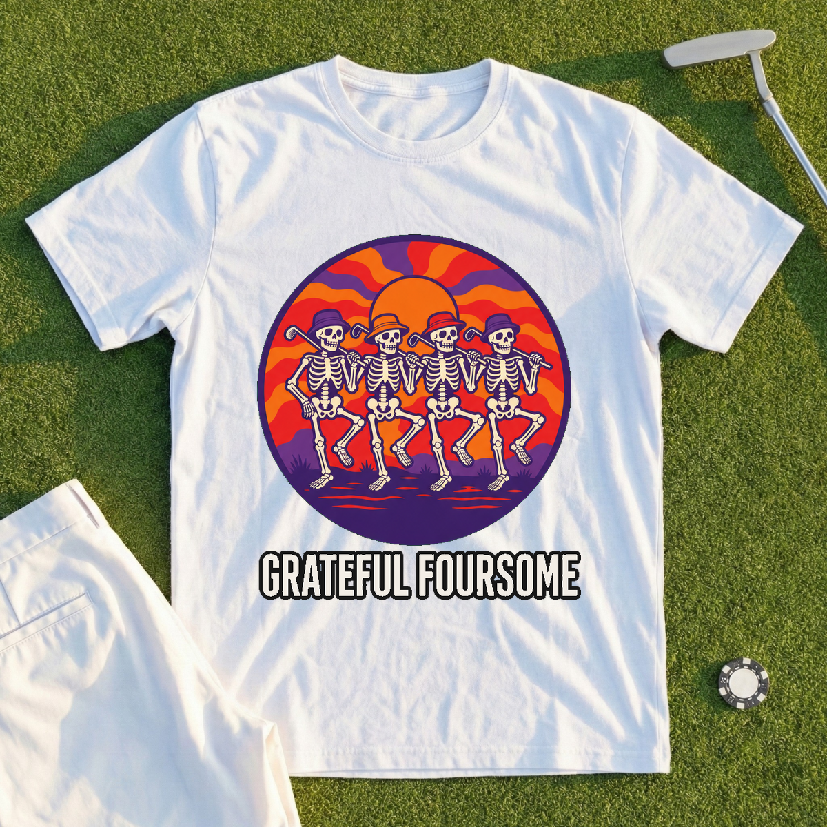 Grateful Foursome Tee