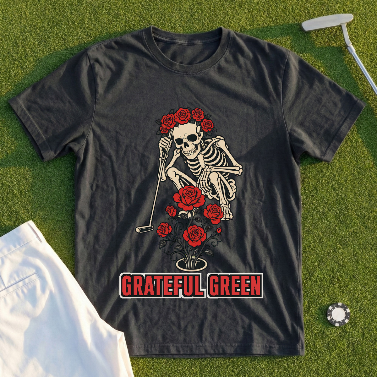 Grateful Green Tee