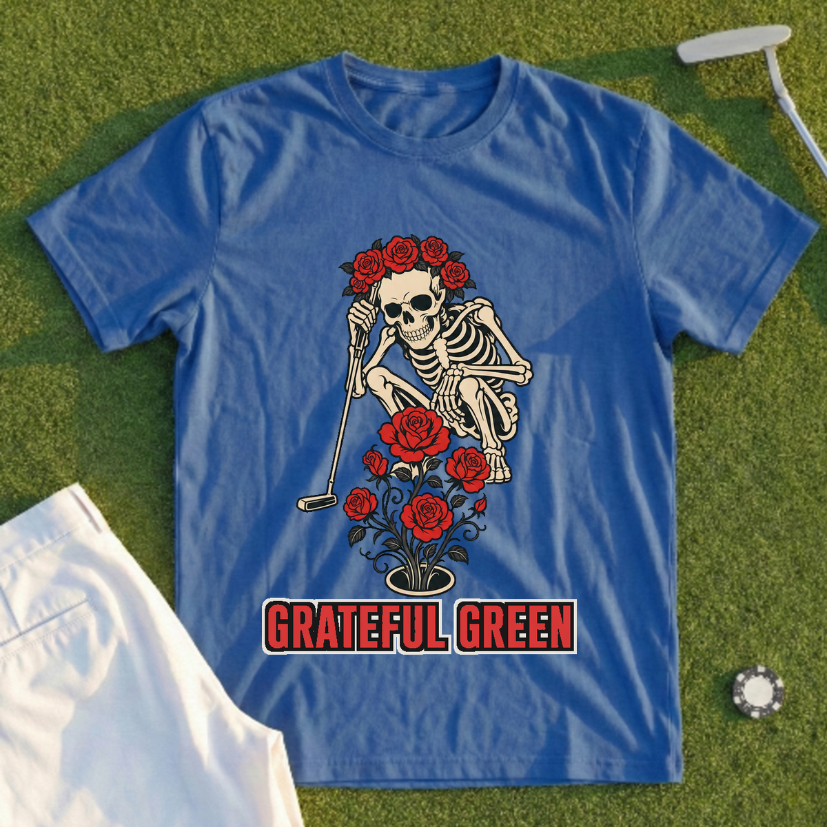 Grateful Green Tee