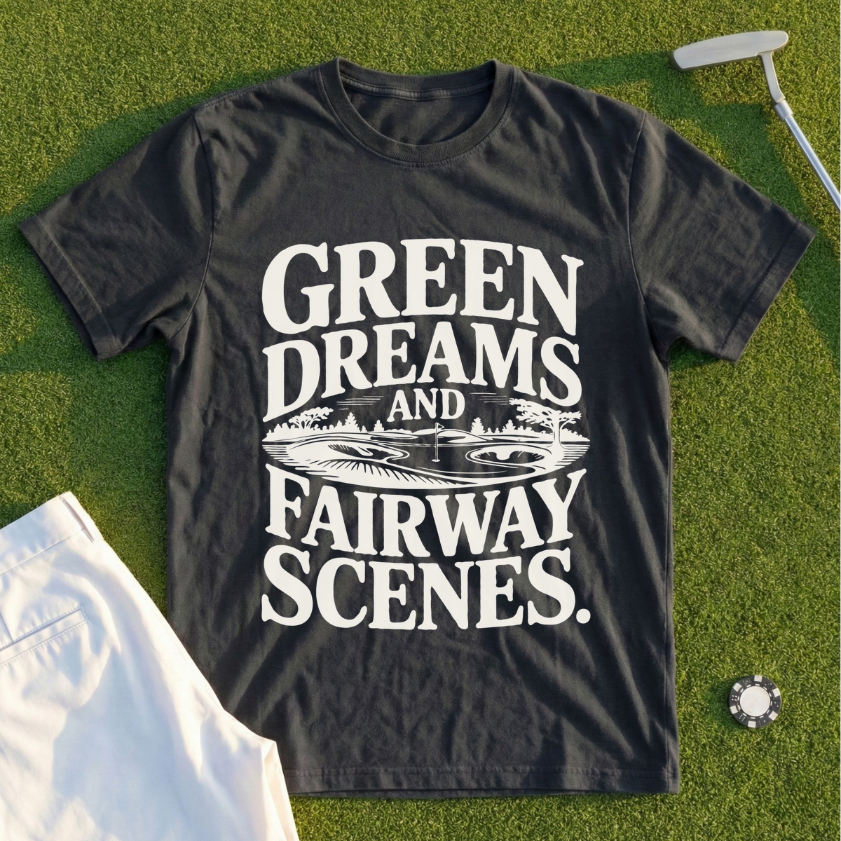 Green Dreams And Fairway Scenes Tee