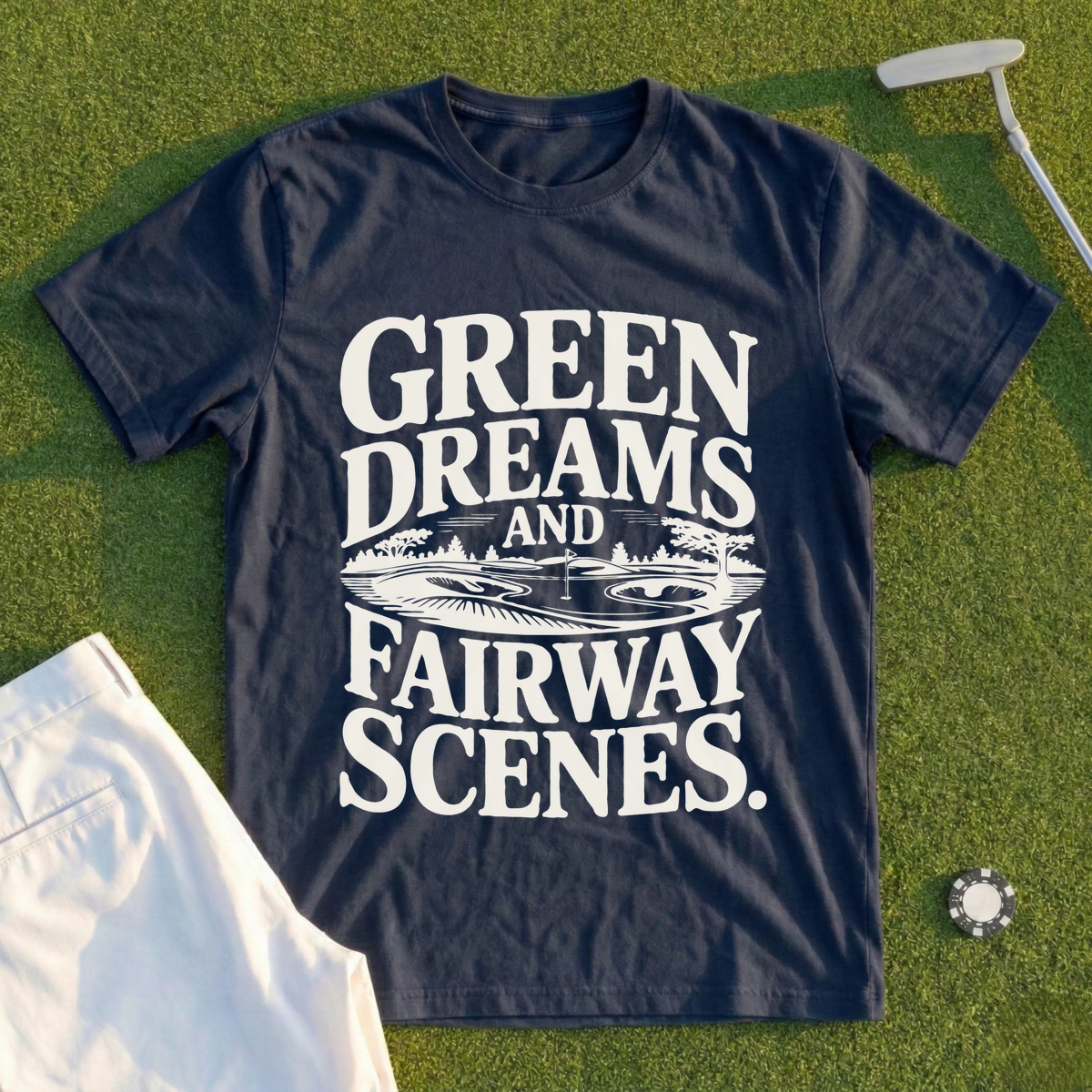 Green Dreams And Fairway Scenes Tee